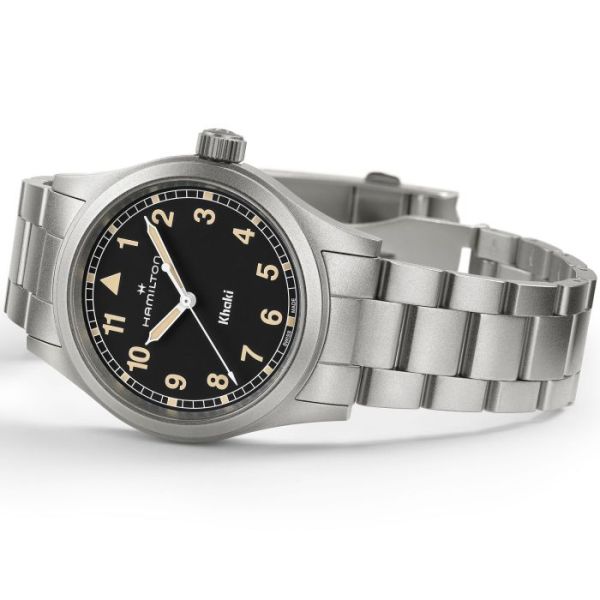 Montre Hamilton Khaki Field Quartz 38mm Cadran Noir