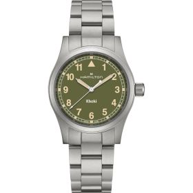 Montre Hamilton Khaki Field Quartz 38?mm Cadran Vert