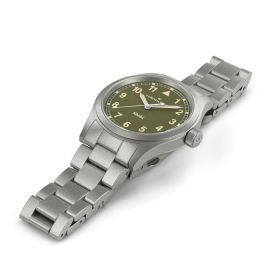 Montre Hamilton Khaki Field Quartz 38?mm Cadran Vert
