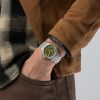 Montre Hamilton Khaki Field Quartz 38?mm Cadran Vert