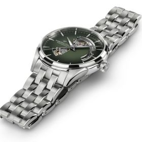 Montre Hamilton Jazzmaster Open Heart Auto 42mm Cadran Vert