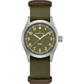 Montre Hamilton Khaki Field Quartz 38?mm Cadran Vert