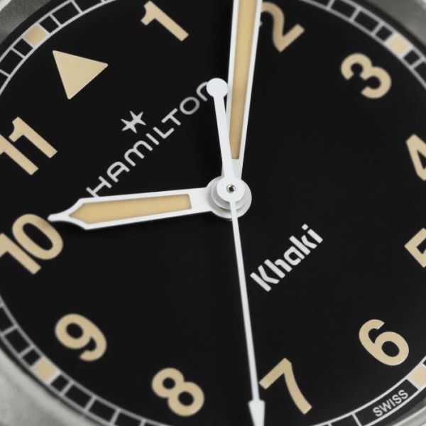 Montre Hamilton Khaki Field Quartz 33?mm Cadran Noir
