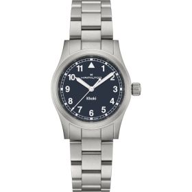 Montre Hamilton Khaki Field Quartz 33?mm Cadran Bleu