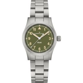 Montre Hamilton Khaki Field Quartz 33?mm Cadran Vert