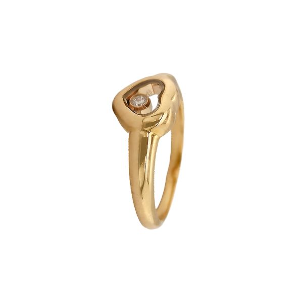 Bague Occasion Chopard Happy Diamonds Or Jaune Diamant Mobile