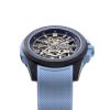 Montre Norqain Wild One Skeleton 39mm Purple Ice Blue Bracelet Caoutchouc