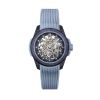 Montre Norqain Wild One Skeleton 39mm Purple Ice Blue Bracelet Caoutchouc