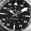 Montre Hamilton Khaki Aviation Pilot Auto 39mm Cadran Noir