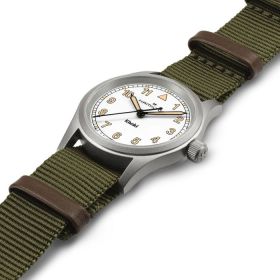 Montre Hamilton Khaki Field Quartz 33mm Cadran Blanc