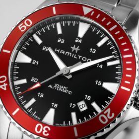 Montre Hamilton Khaki Navy Scuba auto Cadran Noir