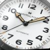 Montre Hamilton Khaki Field Expedition Auto Cadran Blanc