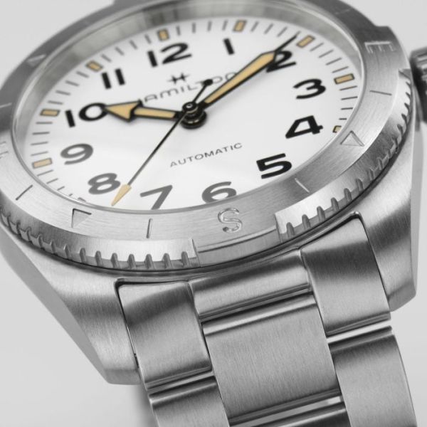 Montre Hamilton Khaki Field Expedition Auto Cadran Blanc