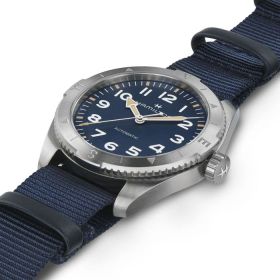 Montre Hamilton Khaki Field Expedition Auto Cadran Bleu