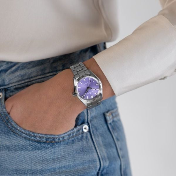 Montre Hamilton Jazzmaster Performer Auto Cadran violet