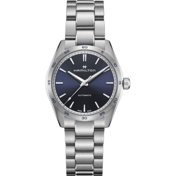 Montre Hamilton Jazzmaster Performer auto 38mm Cadran Bleu