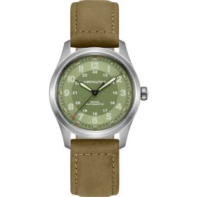 Montre Hamilton Khaki Field Titanium Auto Cadran Vert