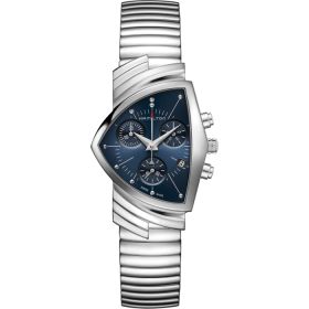 Montre Hamilton Ventura Chrono Quartz Cadran Bleu