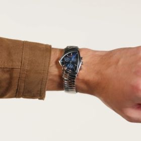 Montre Hamilton Ventura Chrono Quartz Cadran Bleu
