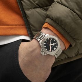 Montre Hamilton Khaki Navy Frogman Auto Cadran Noir