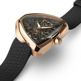 Montre Hamilton Ventura Elvis80 Skeleton Auto Cadran Noir