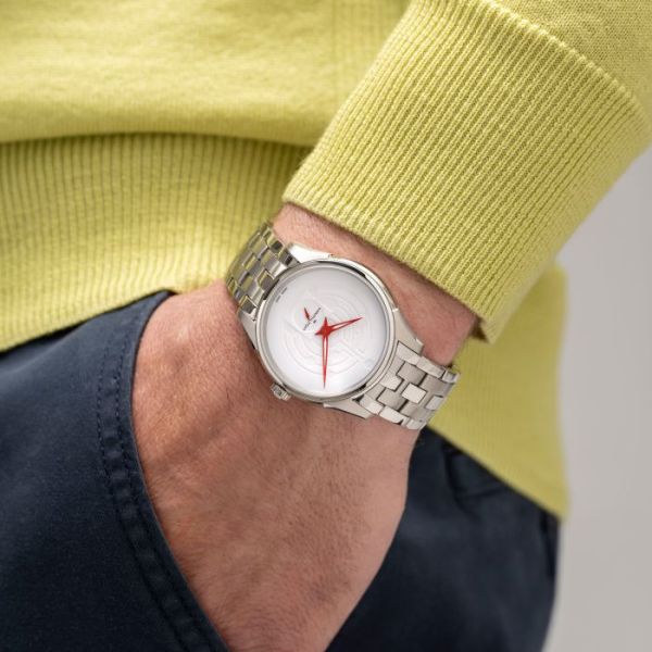 Montre Hamilton Jazzmaster Thinline Special Edition Cadran Blanc