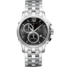 Montre Hamilton Jazzmaster Chrono Quartz Cadran Noir