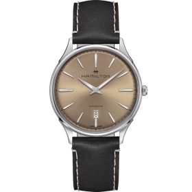 Montre Hamilton Jazzmaster Thinline Auto Cadran Beige