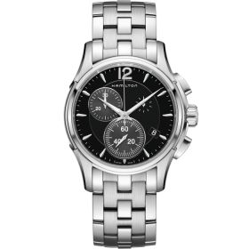 Montre Hamilton Jazzmaster Chrono Quartz Cadran Noir