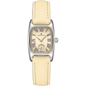 Montre Hamilton American Classic Boulton Small Second Quartz M Cadran Beige