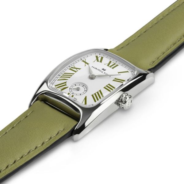 Montre Hamilton American Classic Boulton Small Second Quartz M Cadran Blanc