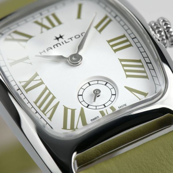 Montre Hamilton American Classic Boulton Small Second Quartz M Cadran Blanc