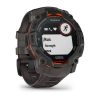 Montre Garmin Instinct 3 - 50mm SOLAR Noir Bracelet Silicone Gris Charbon