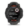 Montre Garmin Instinct 3 - 50mm SOLAR Noir Bracelet Silicone Gris Charbon