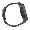 Montre Garmin Instinct 3 - 50mm SOLAR Noir Bracelet Silicone Gris Charbon
