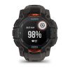Montre Garmin Instinct 3 - 50mm SOLAR Noir Bracelet Silicone Gris Charbon