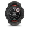 Montre Garmin Instinct 3 - 50mm SOLAR Noir Bracelet Silicone Gris Charbon