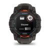 Montre Garmin Instinct 3 - 50mm SOLAR Noir Bracelet Silicone Gris Charbon