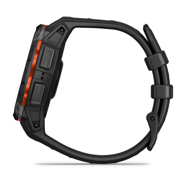 Montre Garmin Instinct 3 - 45mm SOLAR Noir Bracelet Silicone Noir