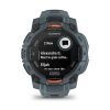 Montre Garmin Instinct 3 - 45mm AMOLED Vert d'Eau Bracelet Silicone