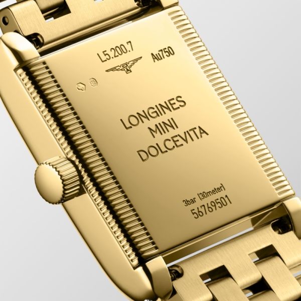 Montre Longines Mini Dolcevita Or jaune 18 carats