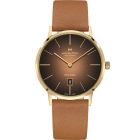 Montre Hamilton American Classic Intra-Matic Auto Cadran Brun