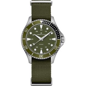 Montre Hamilton Khaki Navy Scuba Quartz Cadran Vert