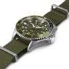 Montre Hamilton Khaki Navy Scuba Quartz Cadran Vert