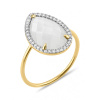 Bague Morganne Bello Alma Or Jaune Nacre Diamants