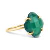 Bague Morganne Bello Victoria Or Jaune Agate Verte