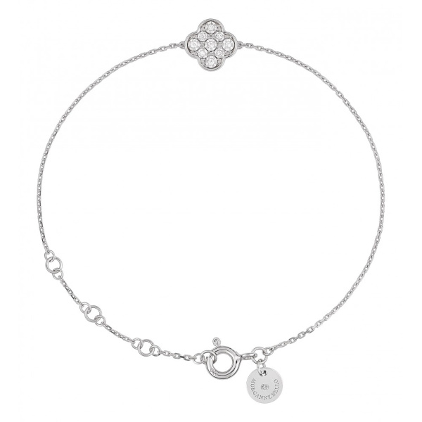Bracelet Morganne Bello Or Blanc Diamants