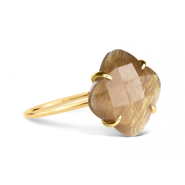 Bague Morganne Bello Victoria Or Jaune Pierre de Soleil