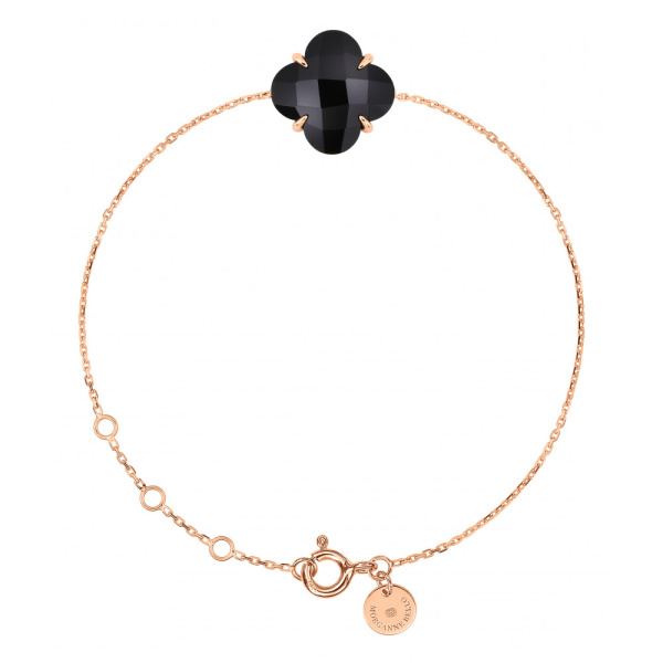 Bracelet Morganne Bello Victoria Or Rose Onyx