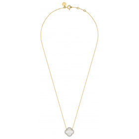 Collier Morganne Bello Victoria Diamant Or Jaune Nacre Diamants